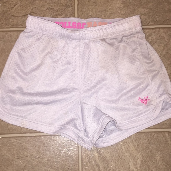 White athletic shorts - Picture 2 of 2